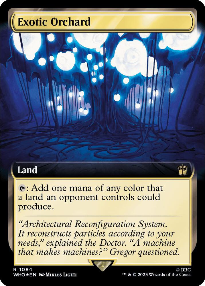 Exotic Orchard (Extended Art) (Surge Foil) card image
