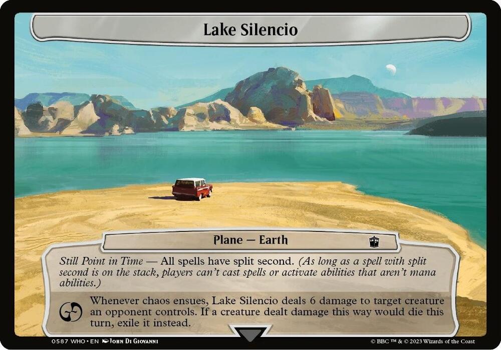 Lake Silencio card image