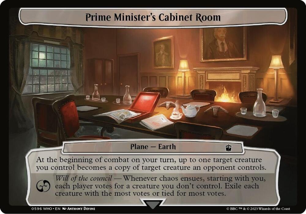 Prime Minister's Cabinet Room card image