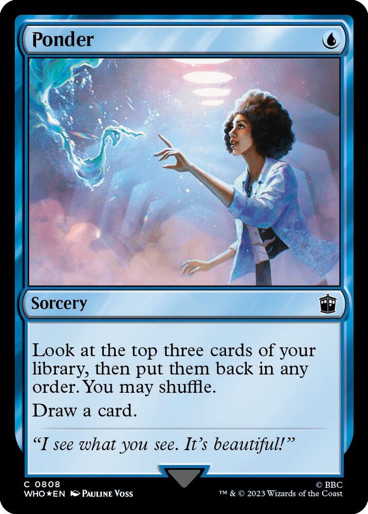 Ponder (Surge Foil) card image