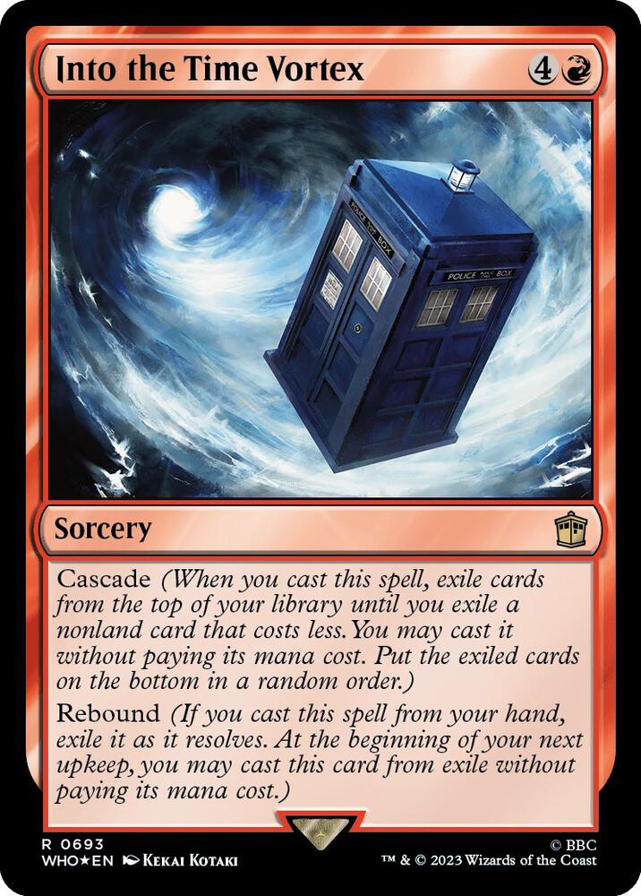 Into the Time Vortex (Surge Foil) card image