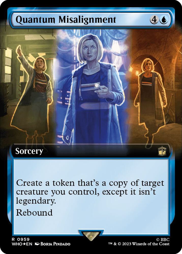 Quantum Misalignment (Extended Art) (Surge Foil) card image
