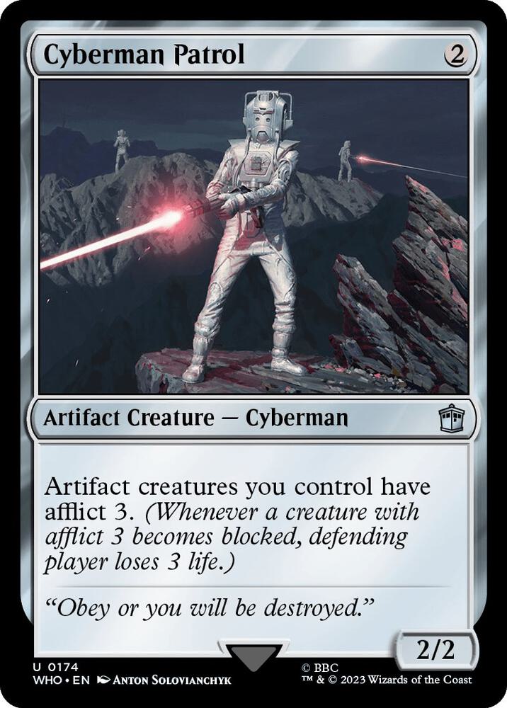 Cyberman Patrol card image