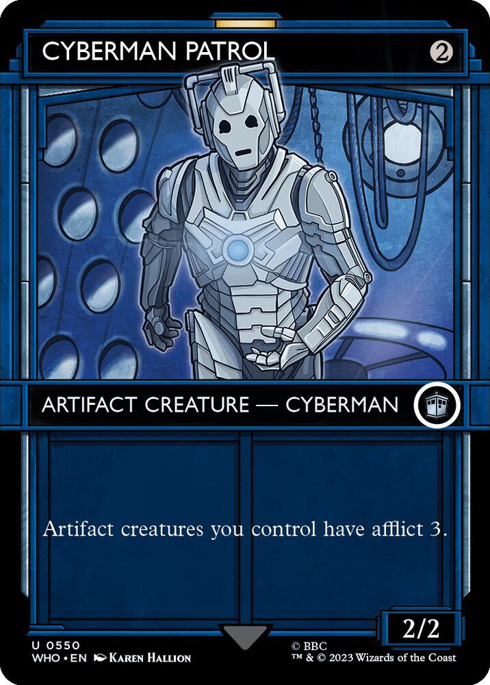 Cyberman Patrol (Showcase) card image