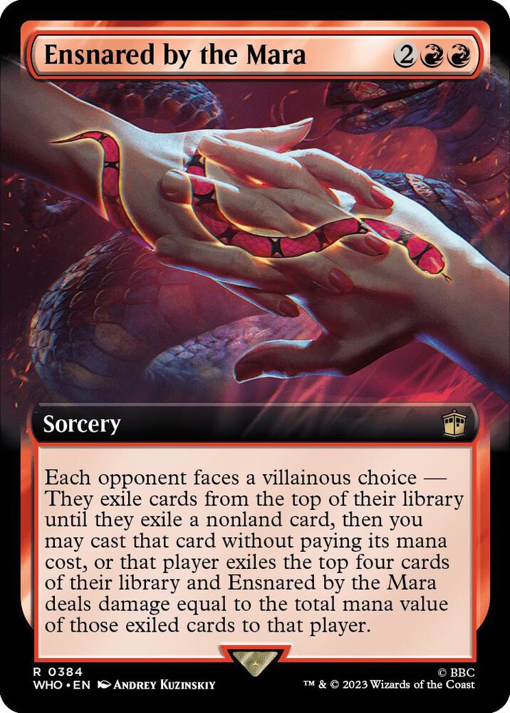 Ensnared by the Mara (Extended Art) card image
