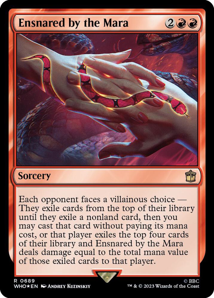 Ensnared by the Mara (Surge Foil) card image