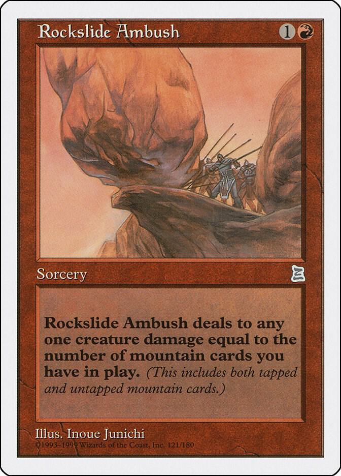 Rockslide Ambush card image