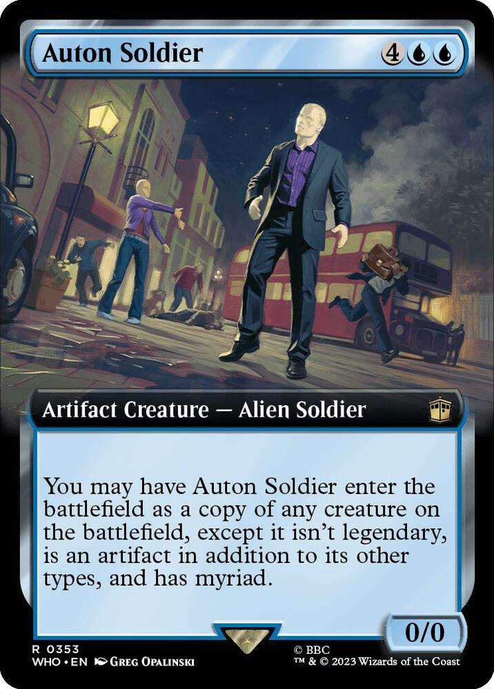 Auton Soldier (Extended Art) card image