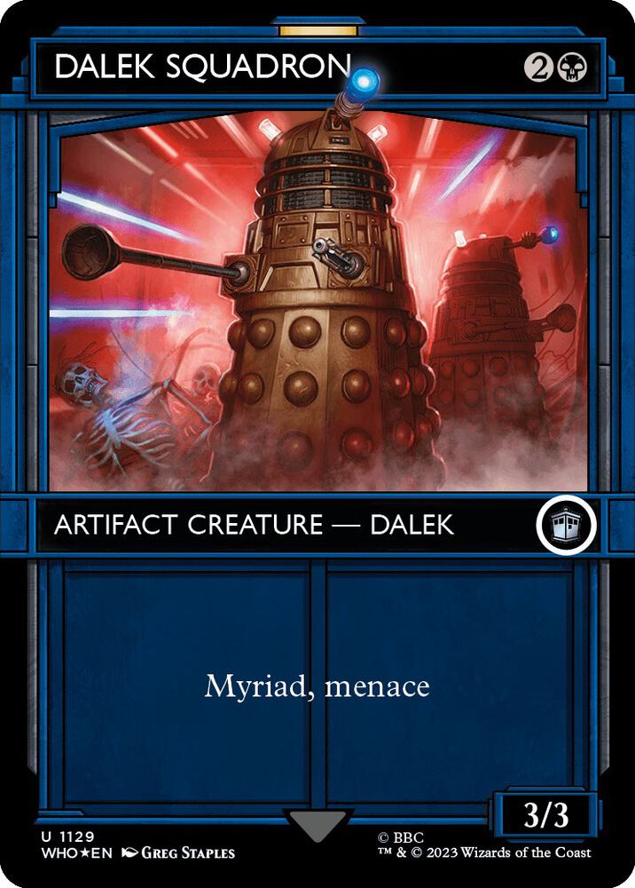 Dalek Squadron (Showcase) (Surge Foil) card image
