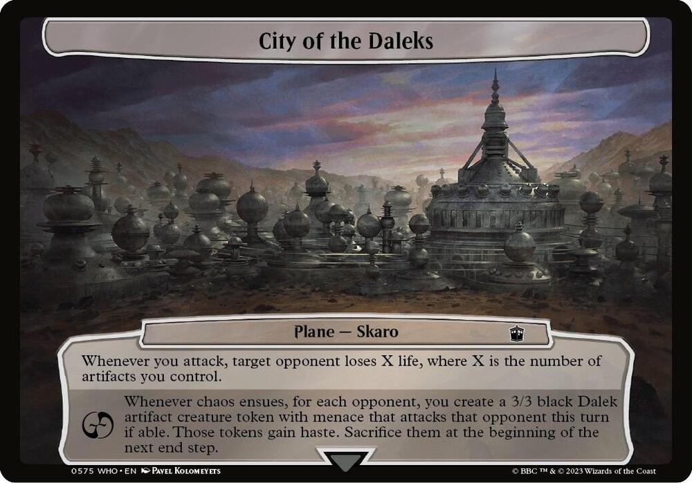 City of the Daleks card image