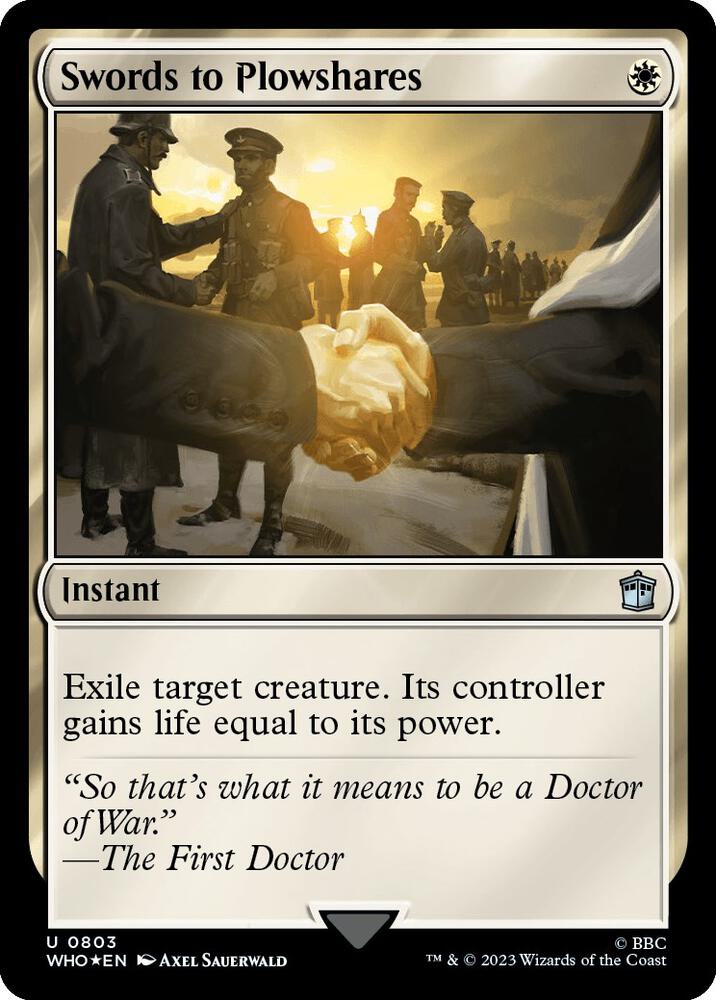 Swords to Plowshares (Surge Foil) card image