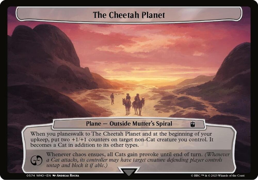 The Cheetah Planet card image