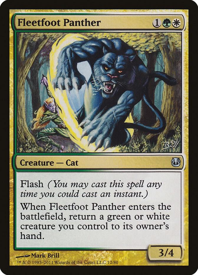 Fleetfoot Panther card image