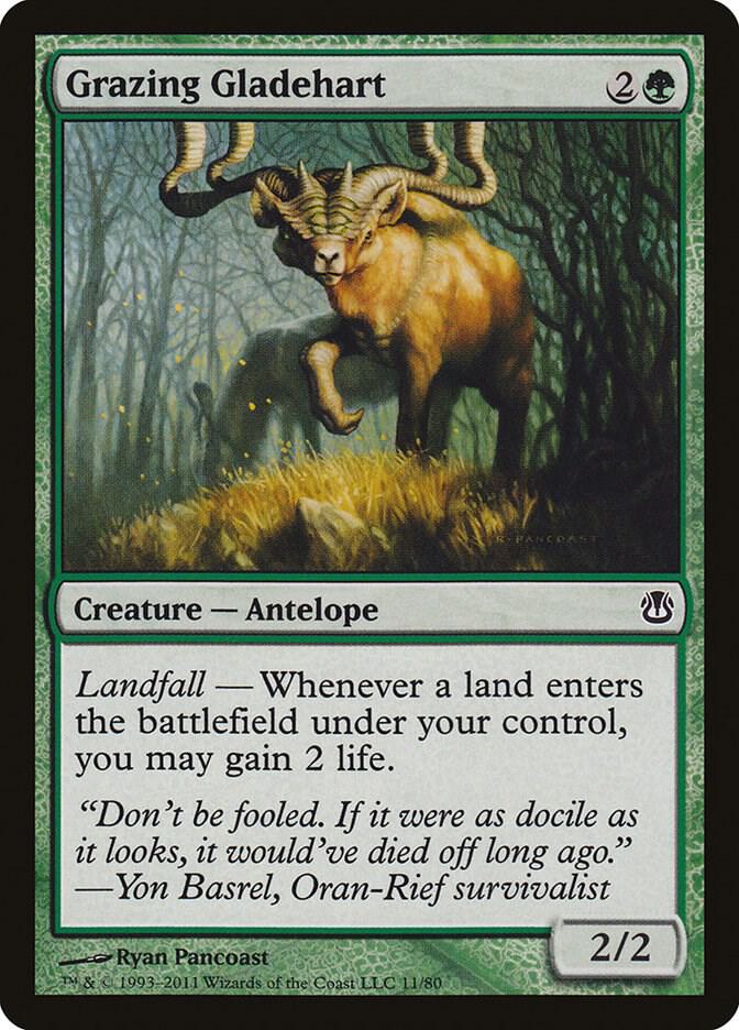 Grazing Gladehart card image