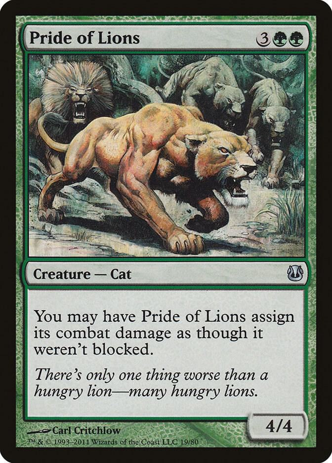 Pride of Lions card image