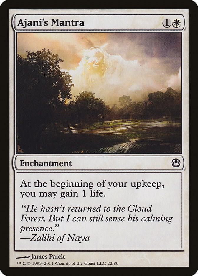 Ajani's Mantra card image