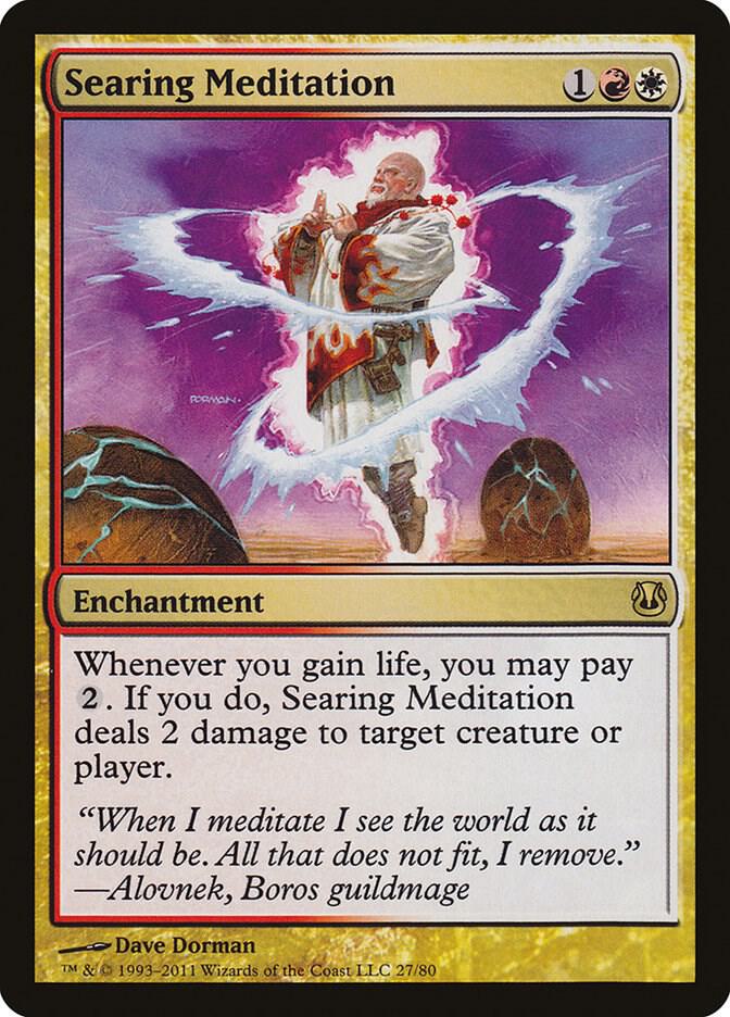 Searing Meditation card image
