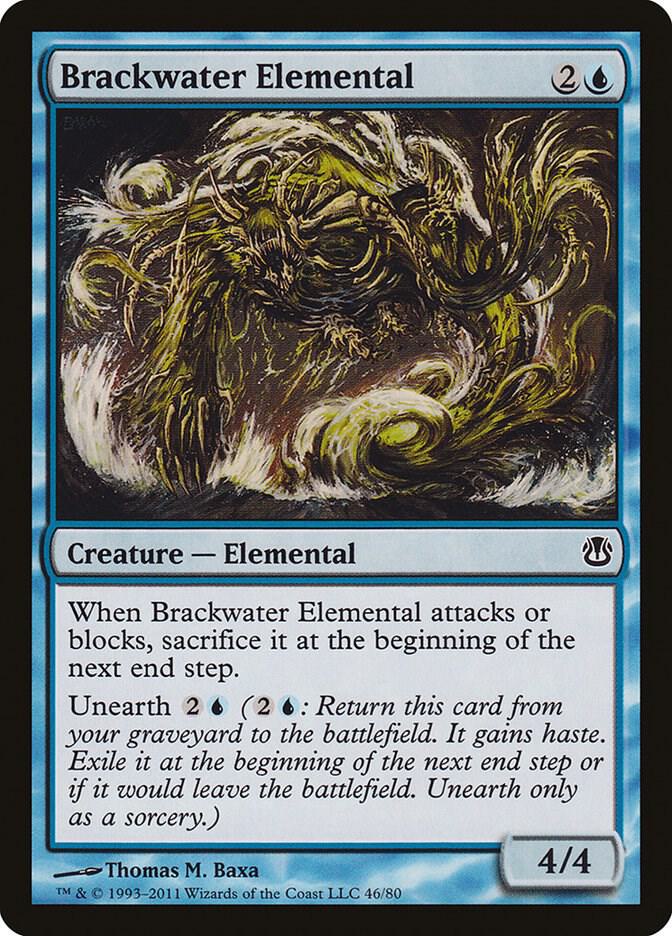 Brackwater Elemental card image