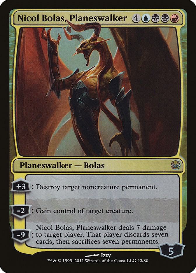 Nicol Bolas, Planeswalker card image