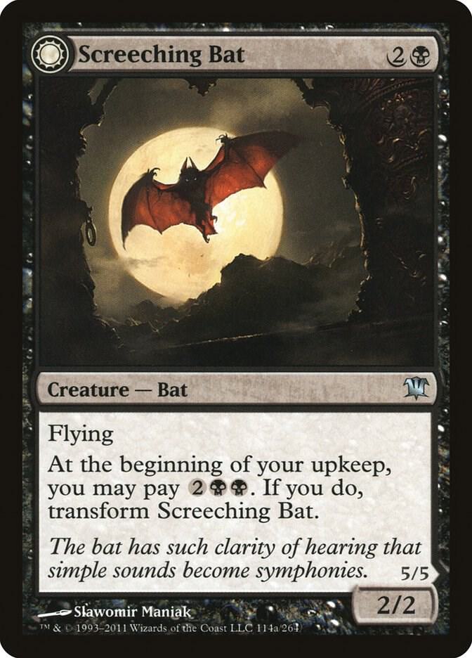 Screeching Bat card image