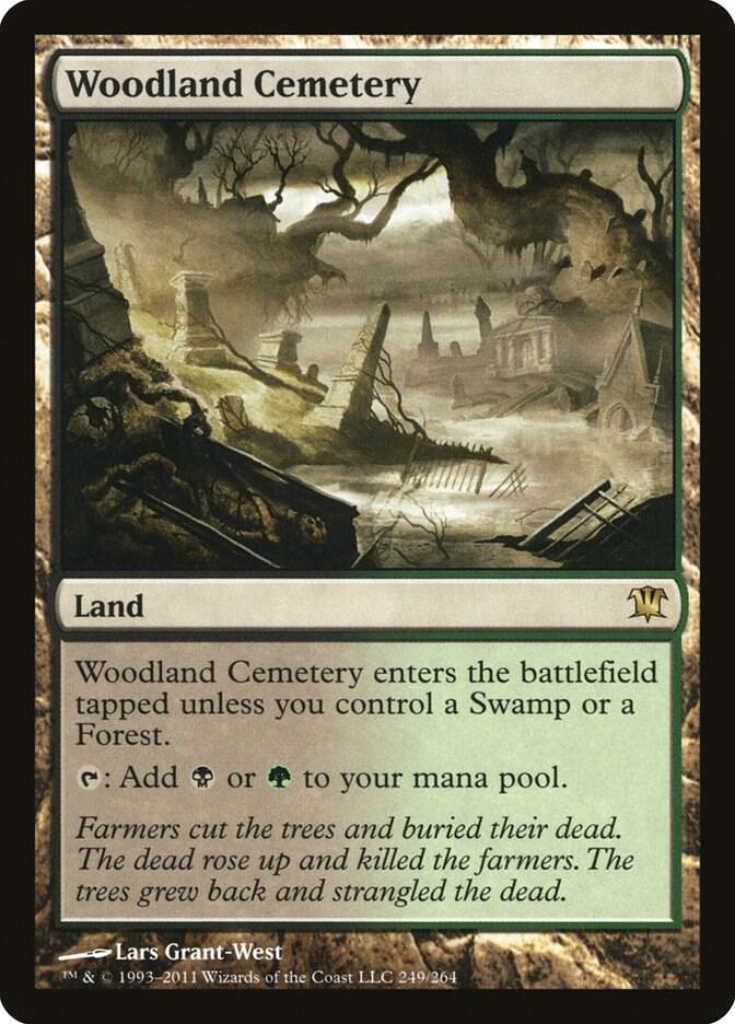 Woodland Cemetery card image