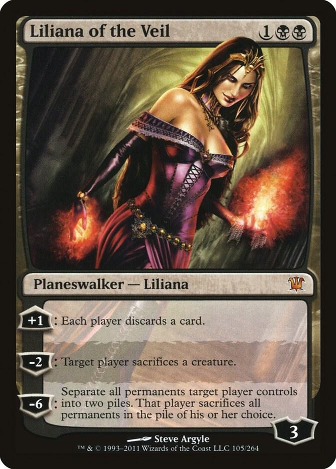 Liliana of the Veil card image