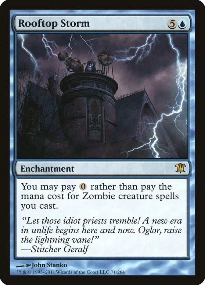 Rooftop Storm card image
