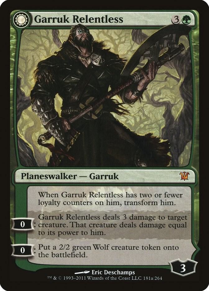 Garruk Relentless card image