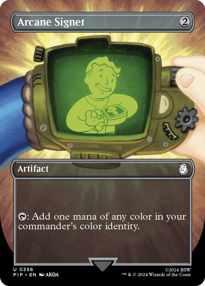 Arcane Signet (Borderless) card image