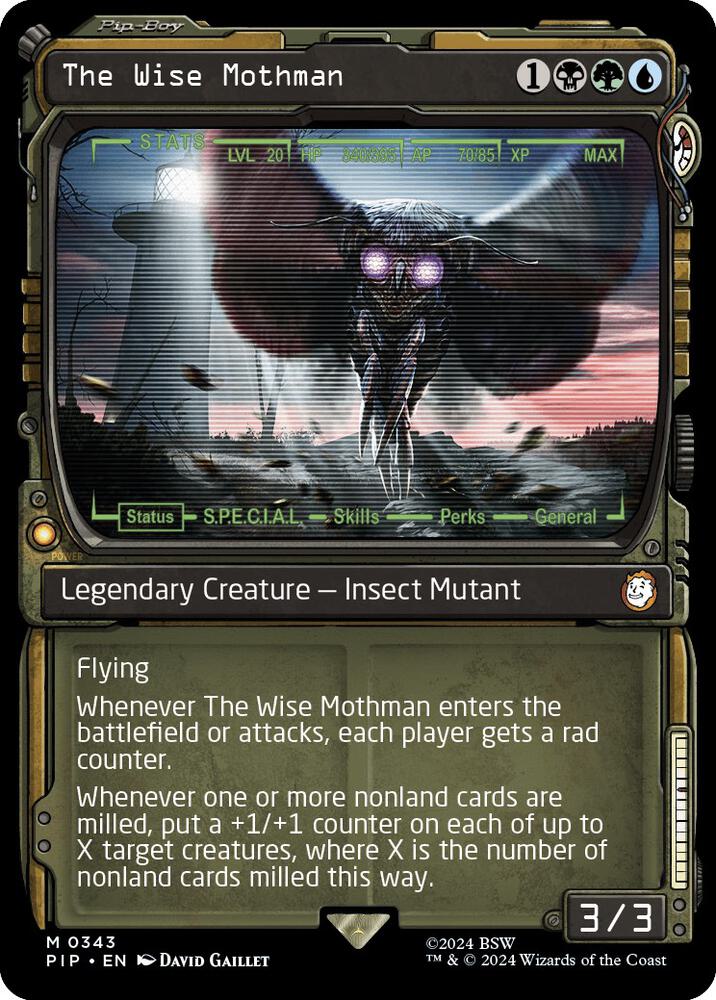 The Wise Mothman (Showcase) card image