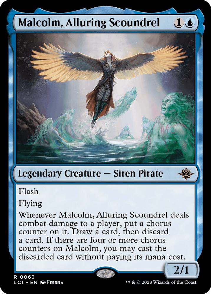 Malcolm, Alluring Scoundrel card image