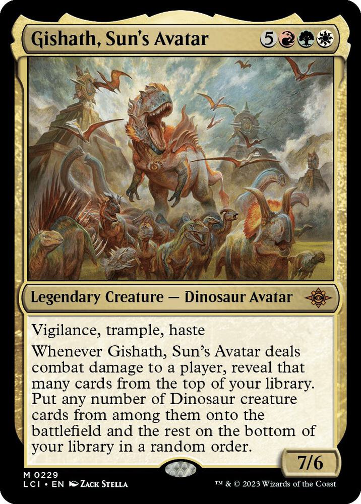 Gishath, Sun's Avatar card image