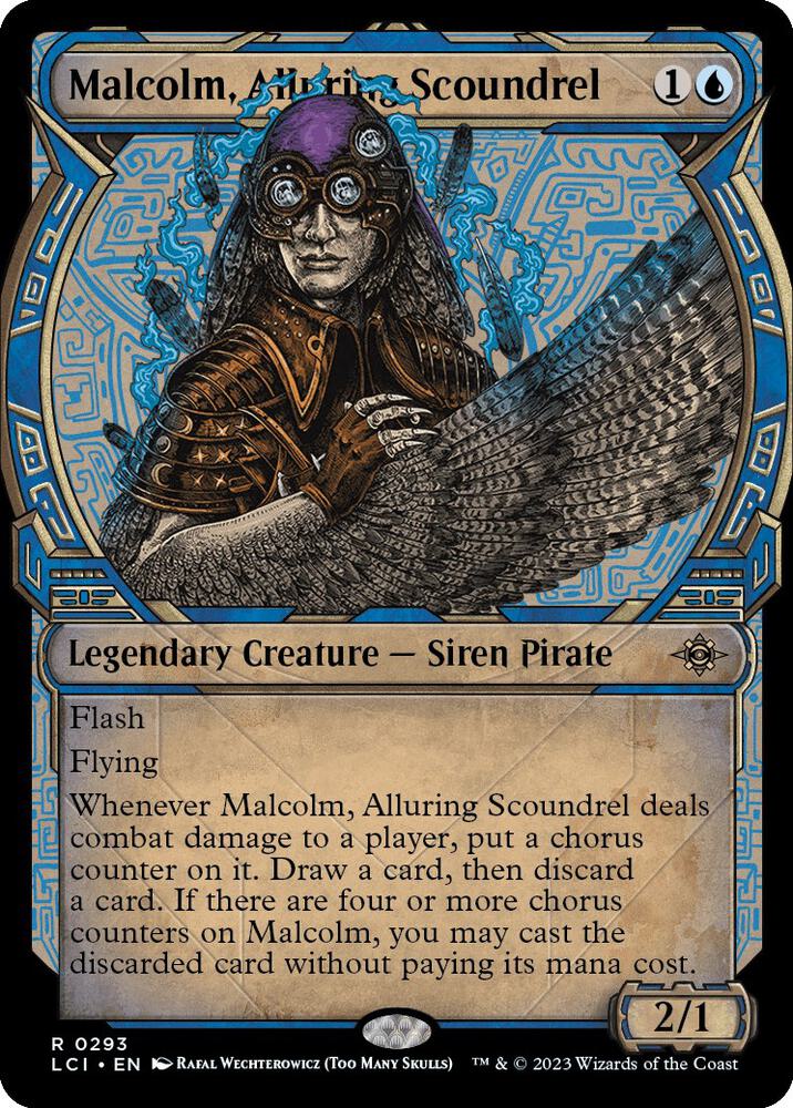 Malcolm, Alluring Scoundrel (Showcase) card image