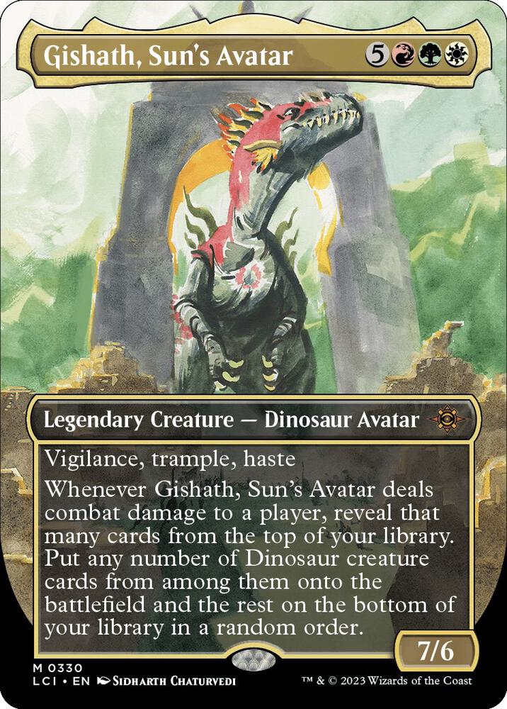 Gishath, Sun's Avatar (Borderless) card image