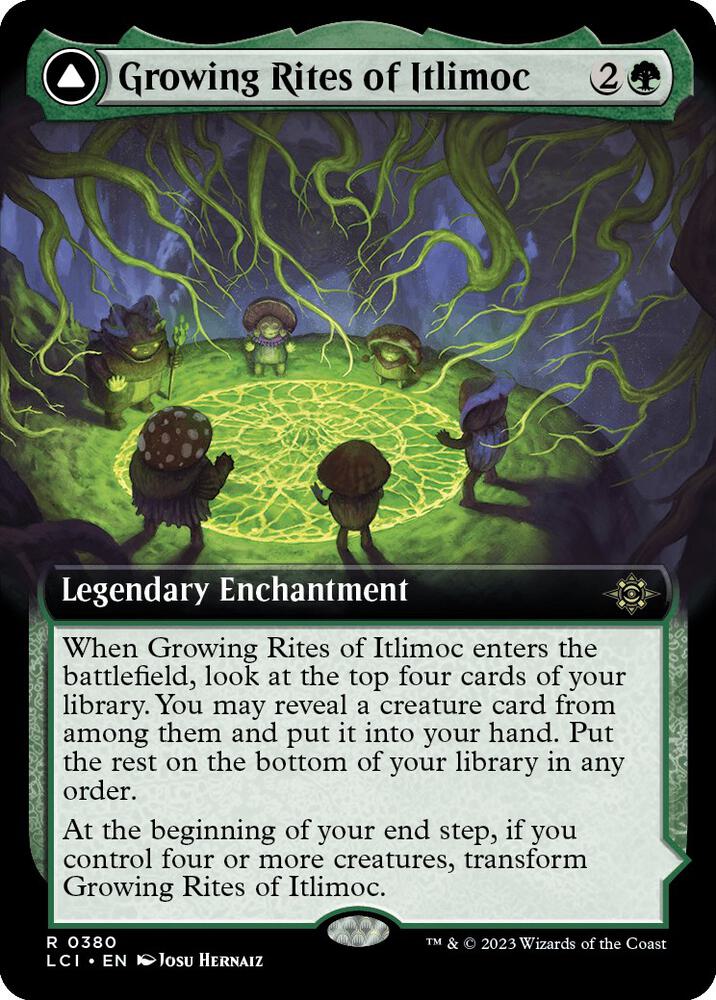 Growing Rites of Itlimoc (Extended Art) card image