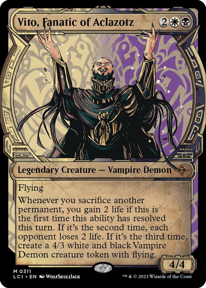 Vito, Fanatic of Aclazotz (Showcase) card image