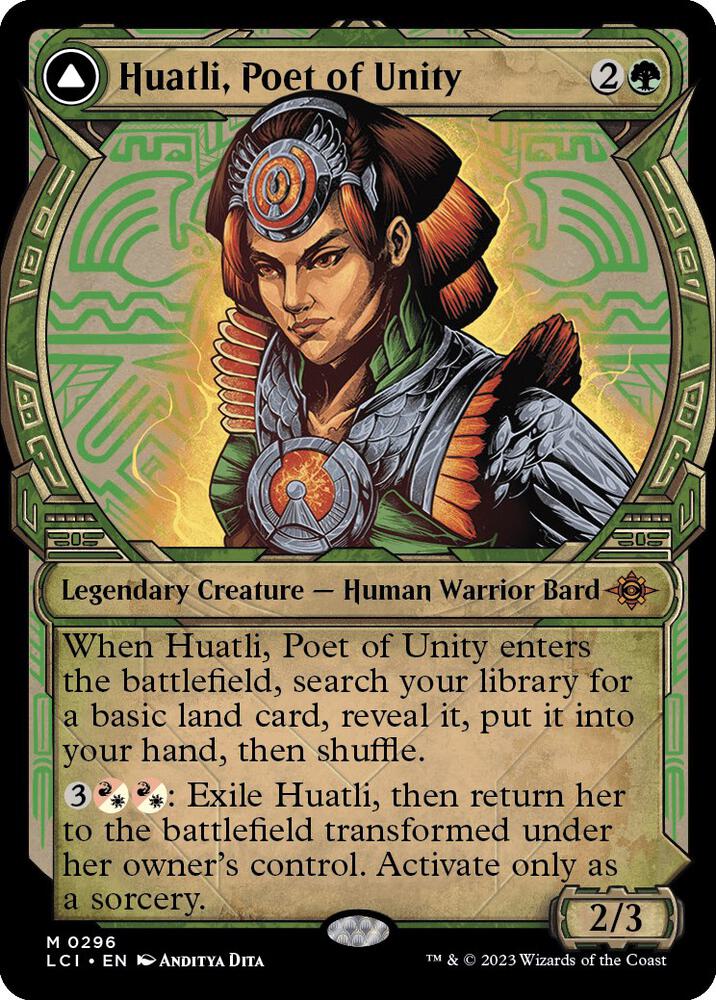 Huatli, Poet of Unity (Showcase) card image