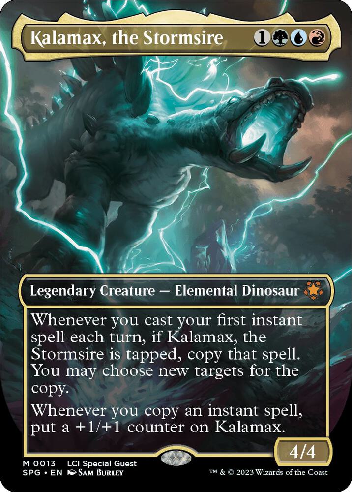 Kalamax, the Stormsire (Borderless) card image