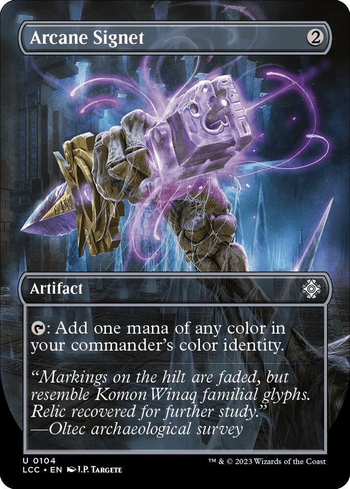 Arcane Signet (Borderless) card image