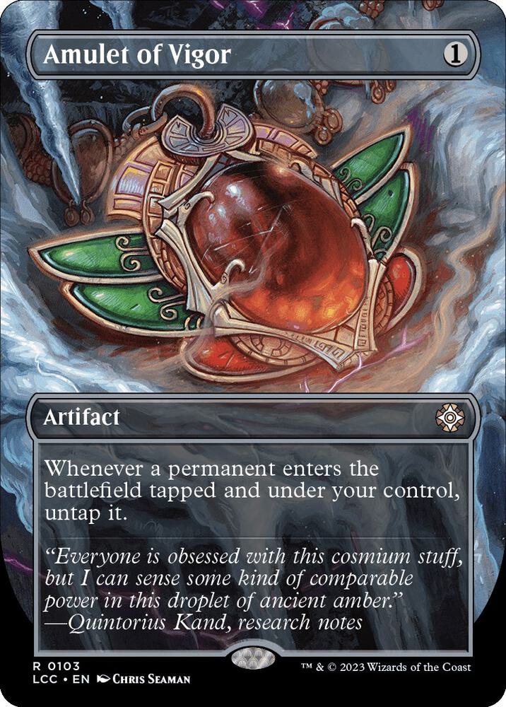 Amulet of Vigor (Borderless) card image