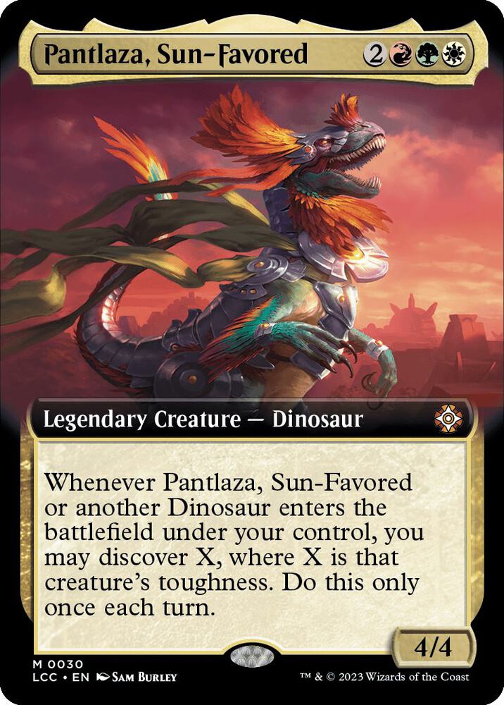 Pantlaza, Sun-Favored (Extended Art) card image