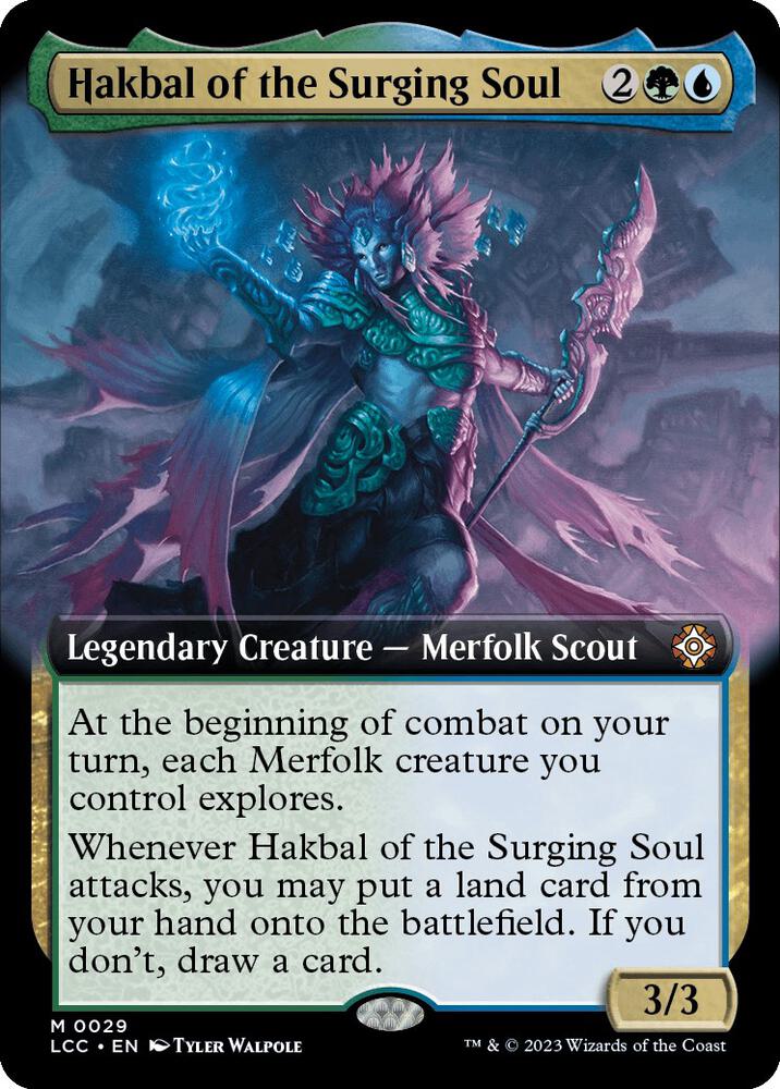 Hakbal of the Surging Soul (Extended Art) card image