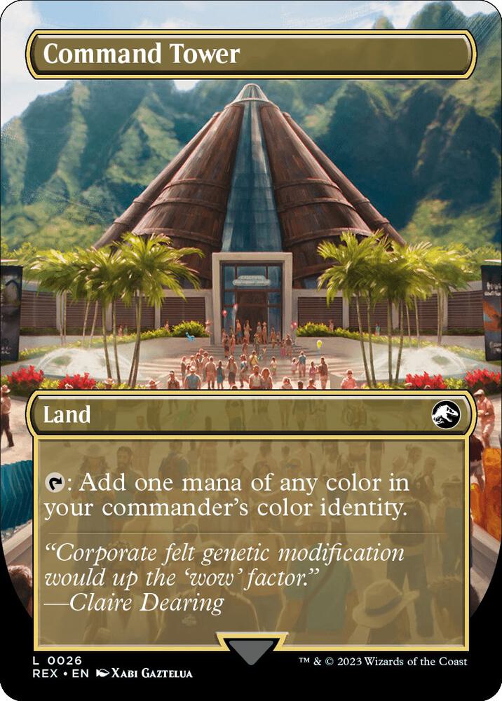 Command Tower (Borderless) card image