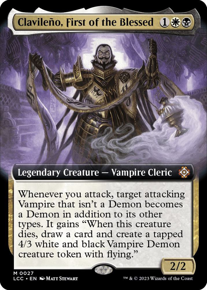 Clavileno, First of the Blessed (Extended Art) card image