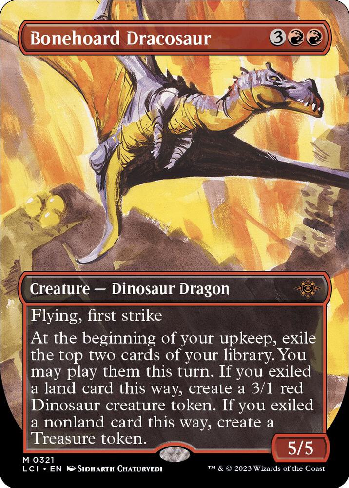 Bonehoard Dracosaur (Borderless) card image