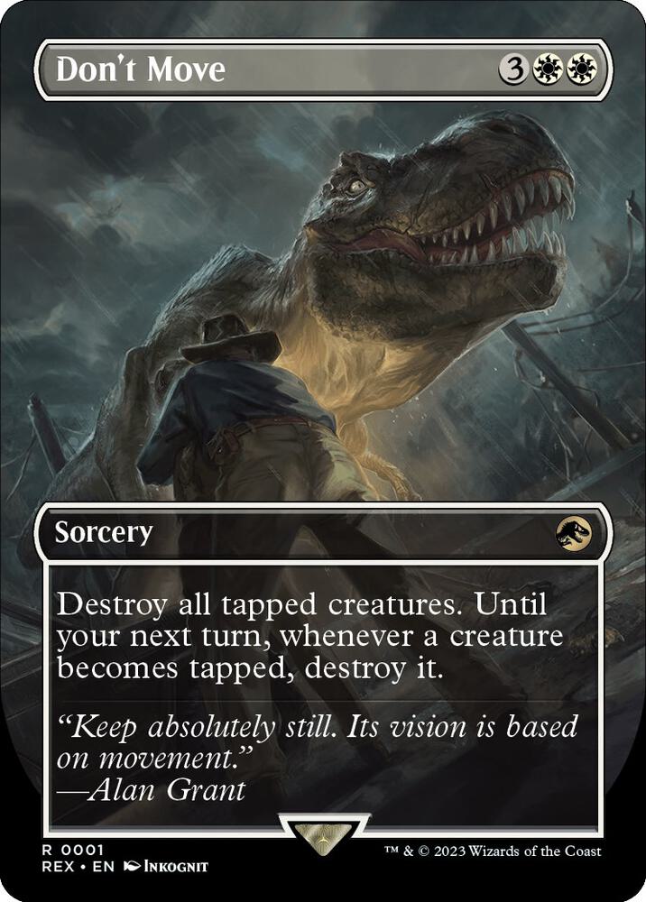 Don't Move (Borderless) card image