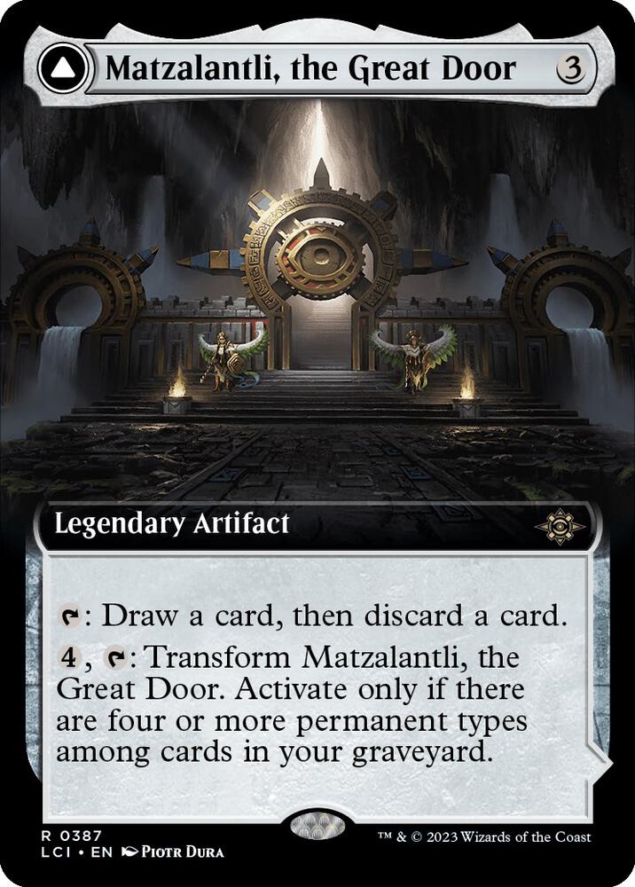Matzalantli, the Great Door (Extended Art) card image