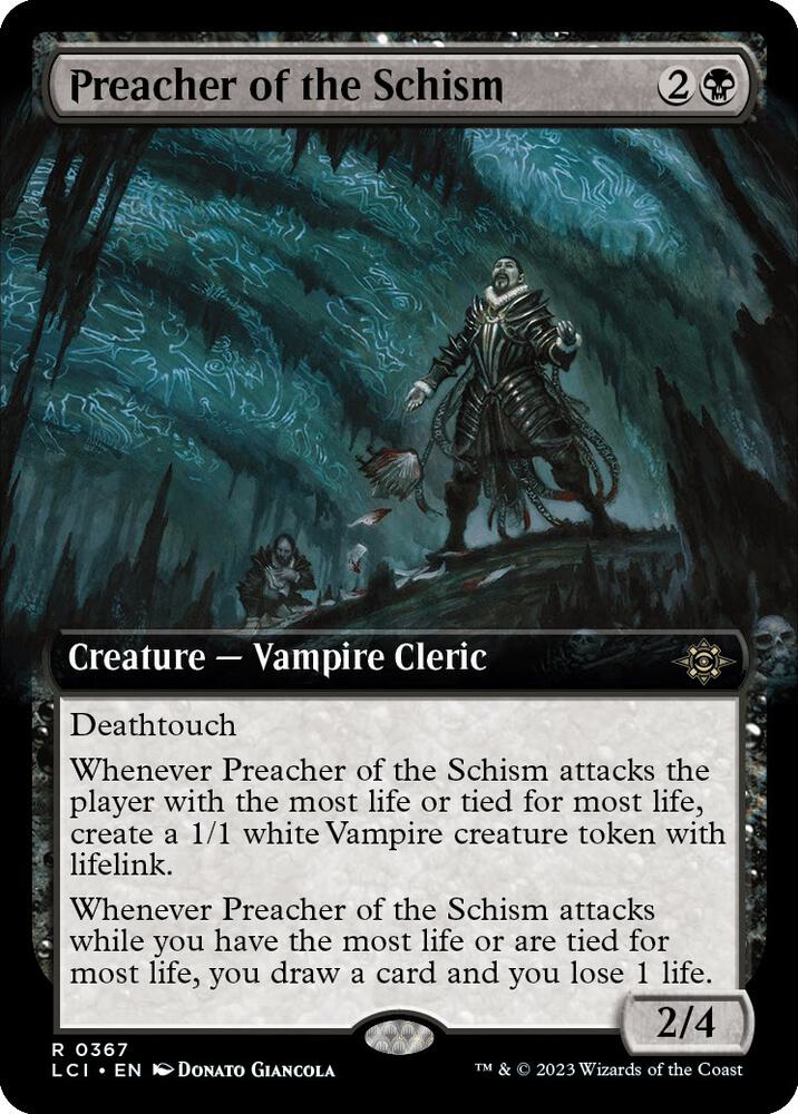 Preacher of the Schism (Extended Art) card image
