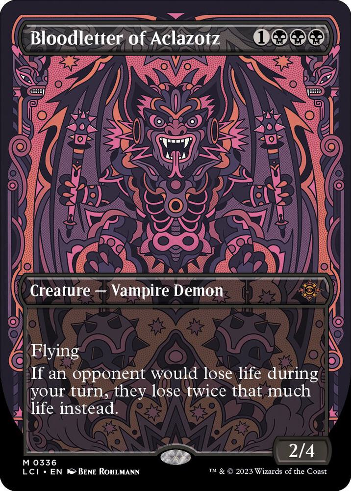Bloodletter of Aclazotz (Borderless) card image