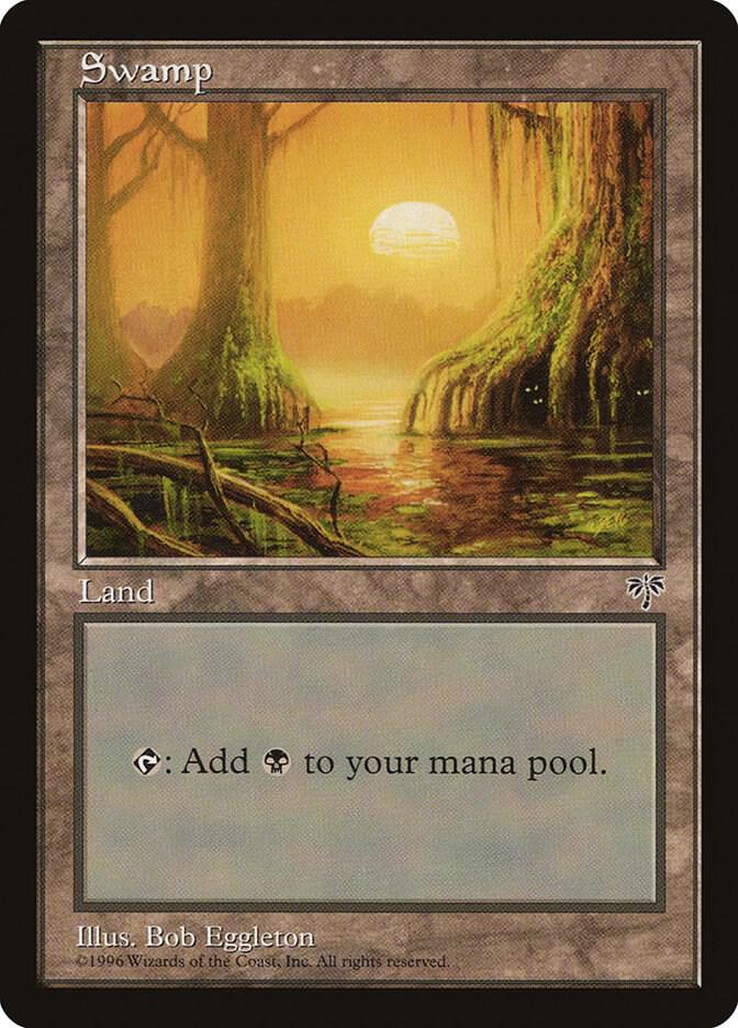 Swamp (Mossy Roots) card image